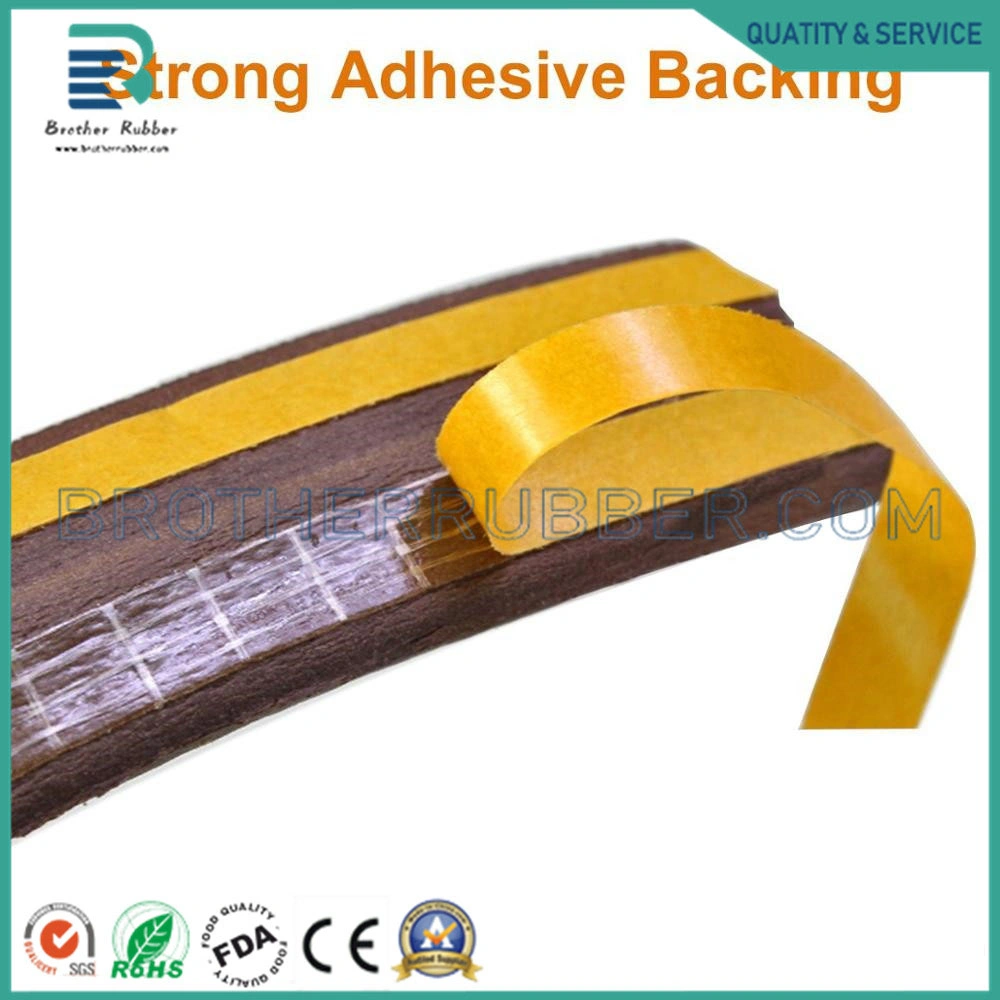 Solid and Foam Rubber Co Extrusion Seal Strip EPDM Rubber Profile