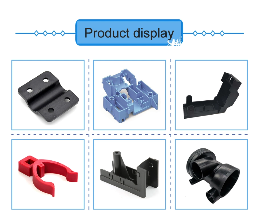 OEM Custom Precision CNC Plastic Injection Molding Manufacturer Nylon ABS Rubber Injection Molded Service Plastic Parts