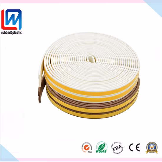Custom Sponge Foam Rubber Extrusion Profile for Window and Door
